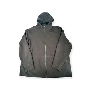Full Zip Hoodie Jacket with Pockets and Hood - Mens‎